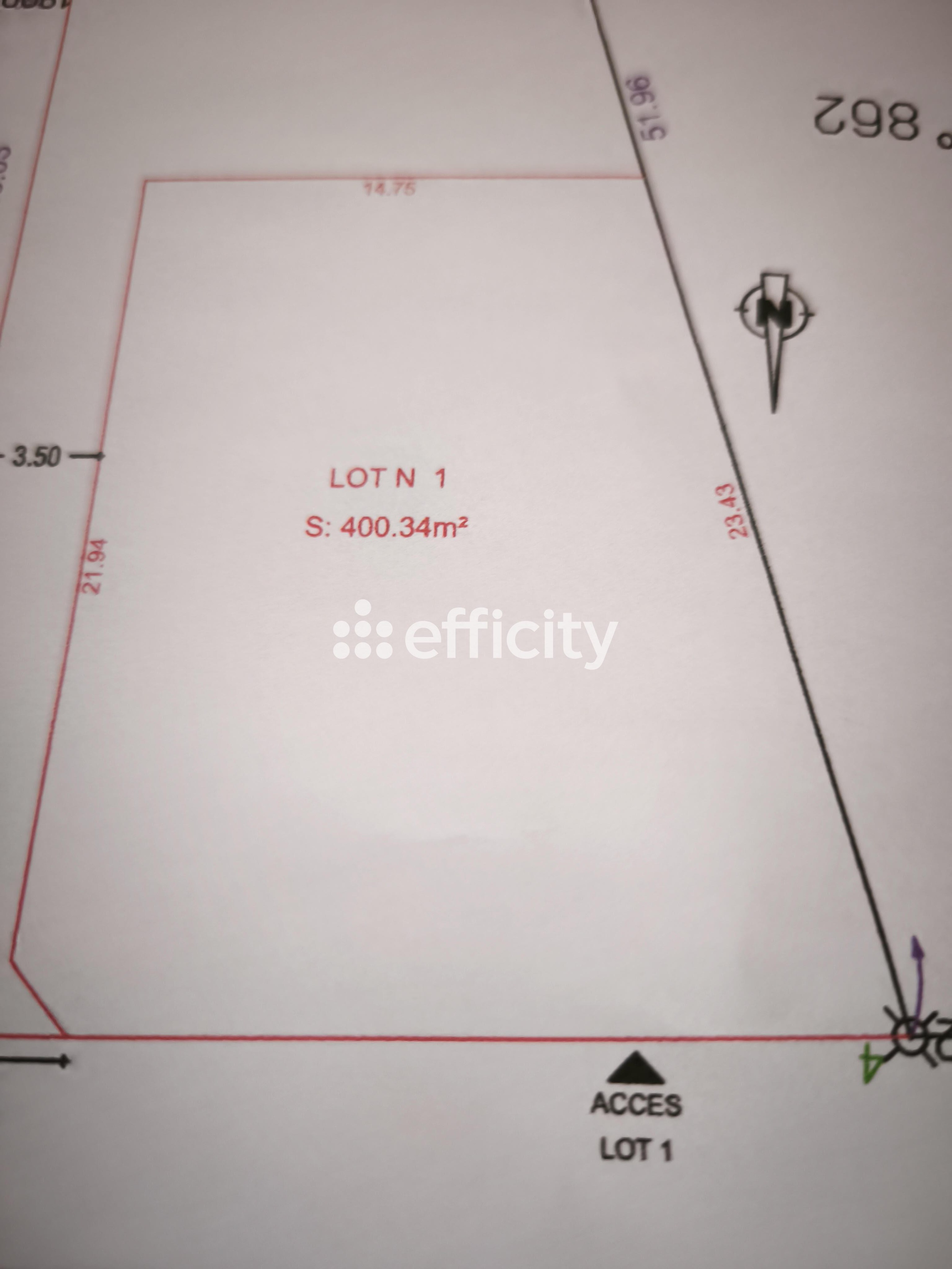 Achat immobilier Terrain   400m2 à Caulnes (22350) - Photo n°1