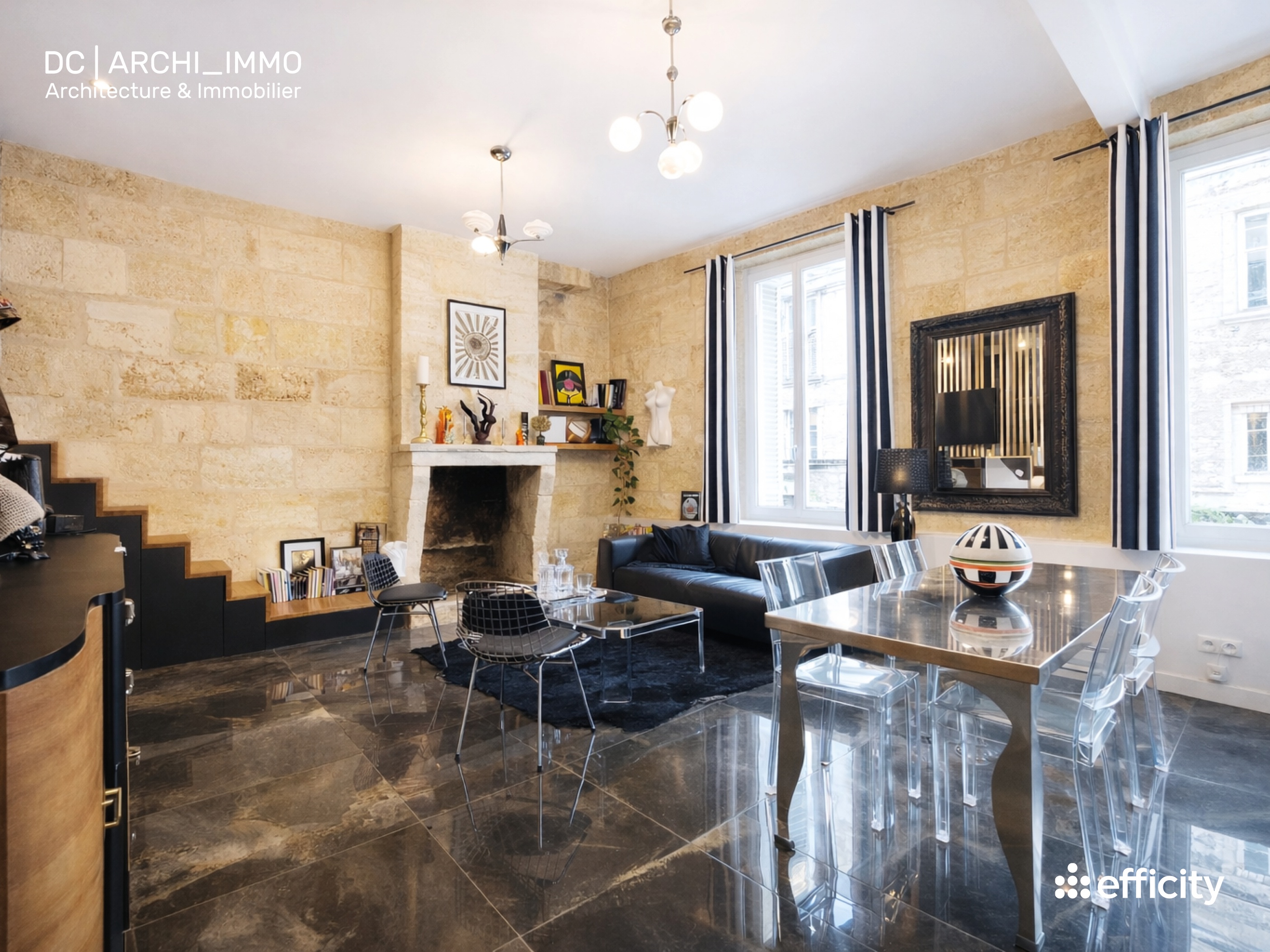 Achat immobilier Appartement 2 pièces  46m2 à Bordeaux (33300) - Photo n°7