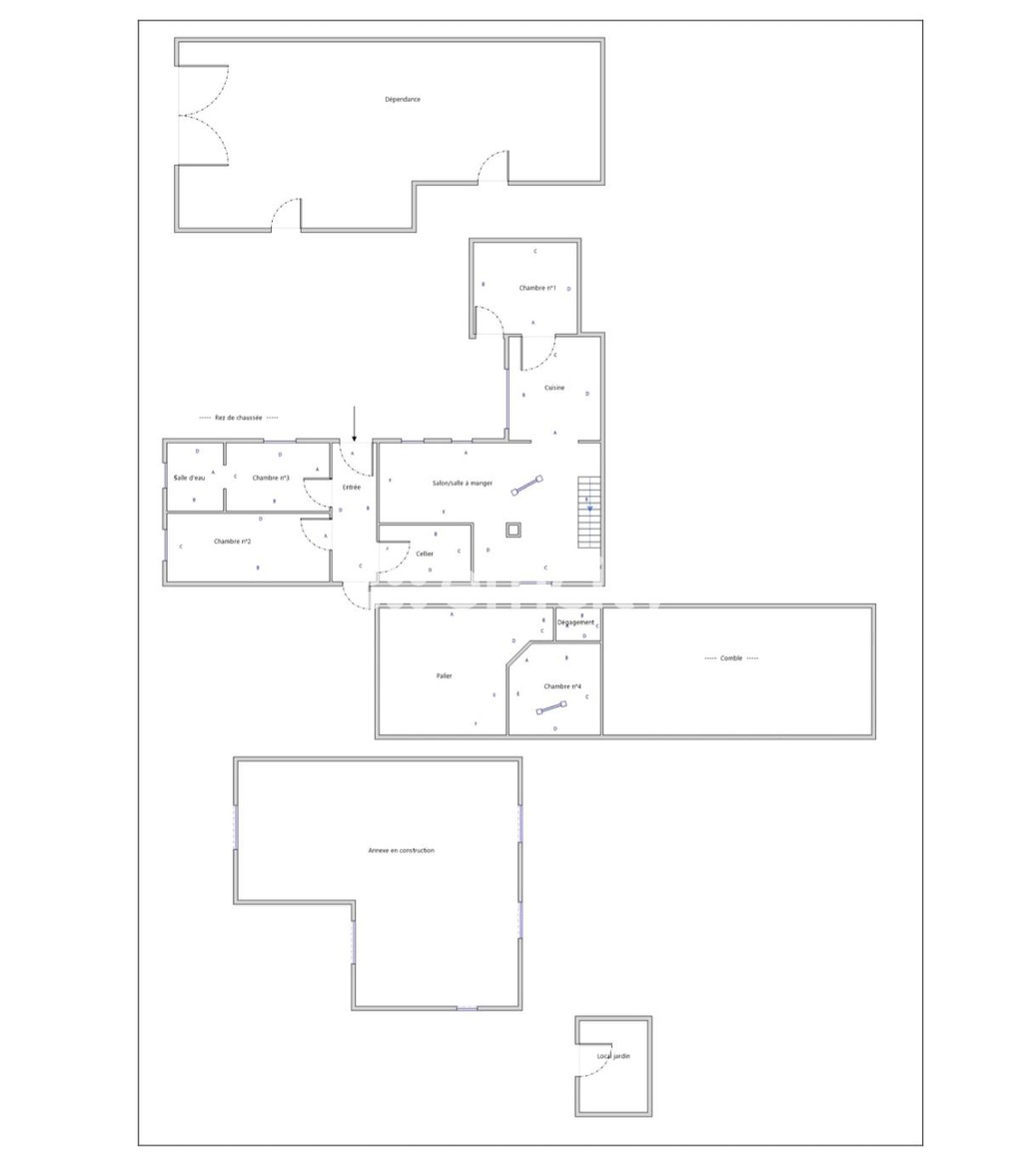 Achat immobilier Maison 3 pièces  107m2 à Le Douhet (17100) - Photo n°16