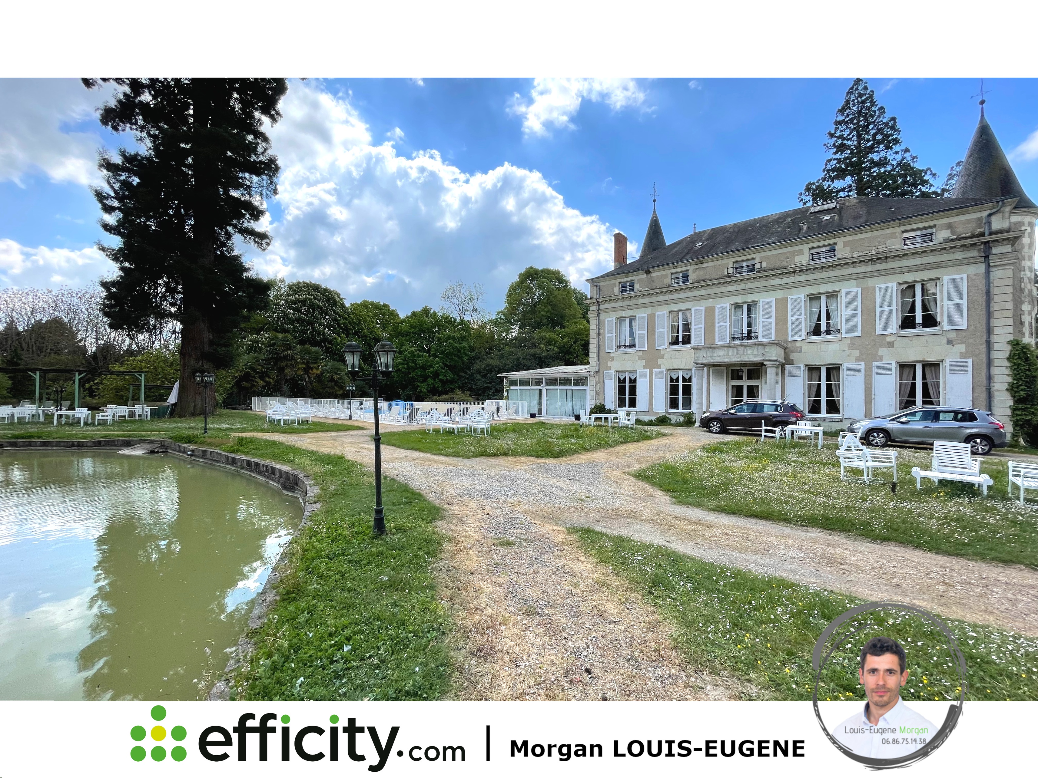 Achat immobilier Maison 30 pièces  1555m2 à Tournon-Saint-Pierre (37290) - Photo n°14