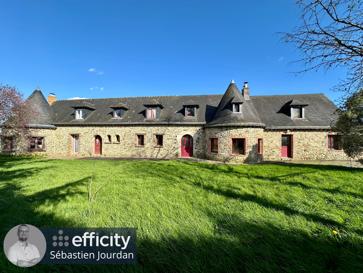 Achat immobilier Maison 12 pièces  400m2 à Louvigné-de-Bais (35680) - Photo n°1