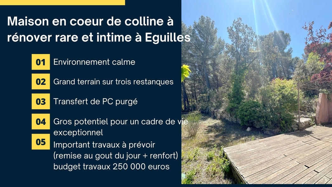 maison 6 pièces - 190m2 à Éguilles (13510)