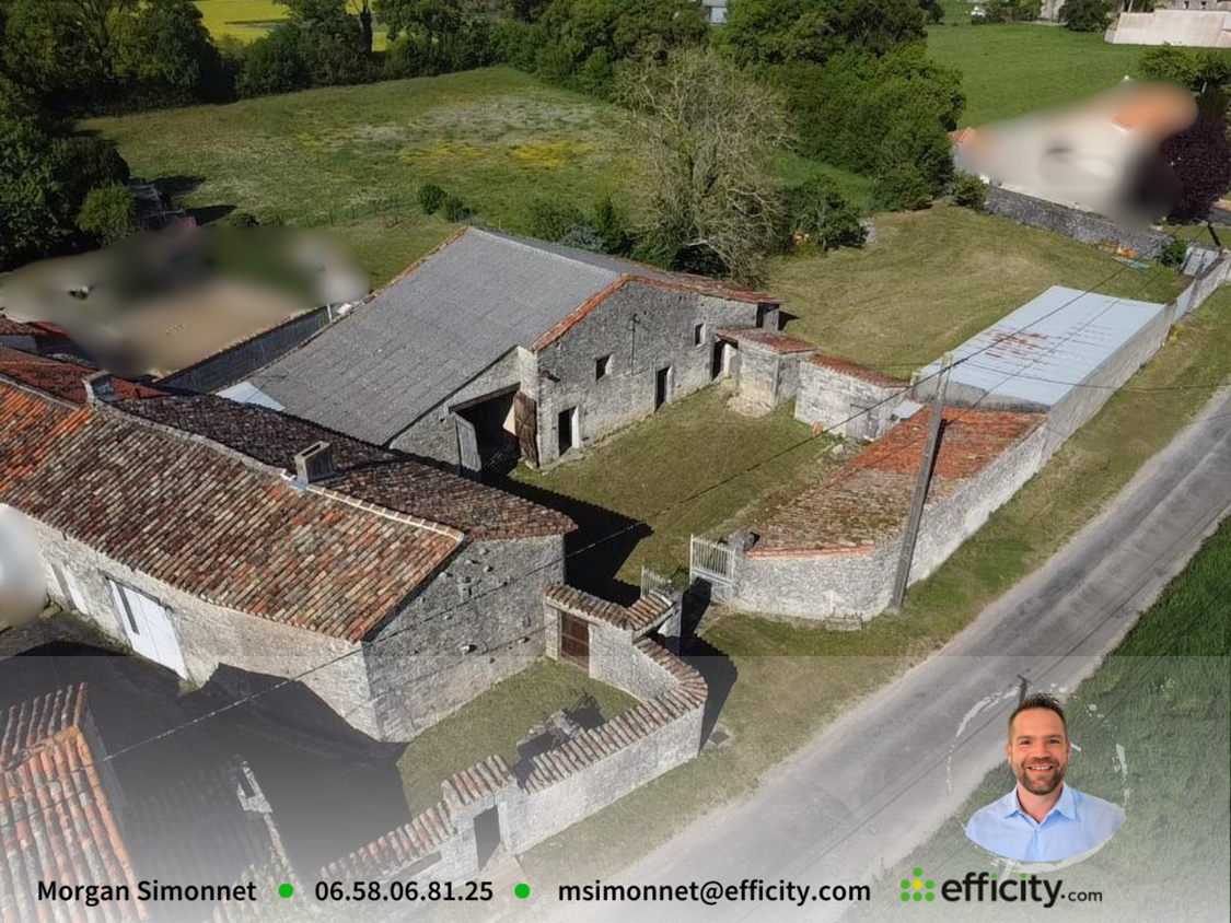 maison 3 pièces - 200m2 à Brie (16590)