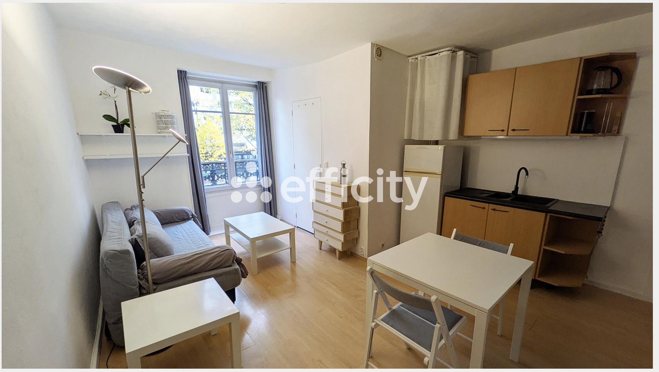 appartement 1 pièces - 21m2 à Paris (75013)