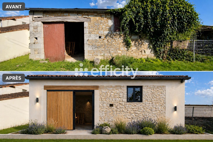 maison 2 pièces - 75m2 à Chaniers (17610)
