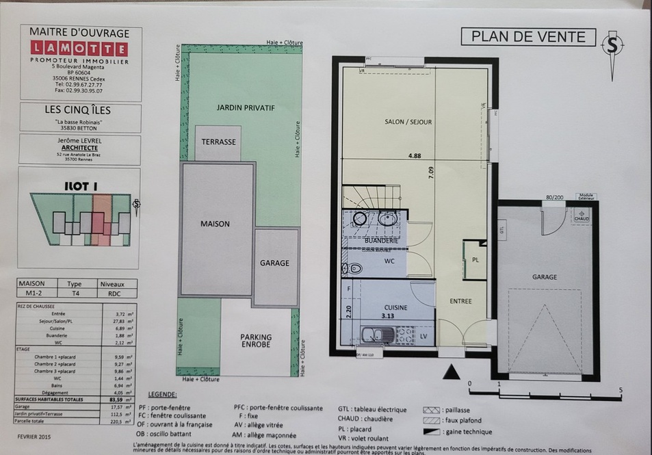 Achat immobilier Maison 5 pièces  83m2 à Betton (35830) - Photo n°9