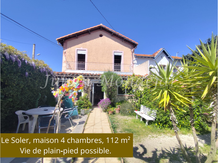 maison 5 pièces - 112m2 à Le Soler (66270)