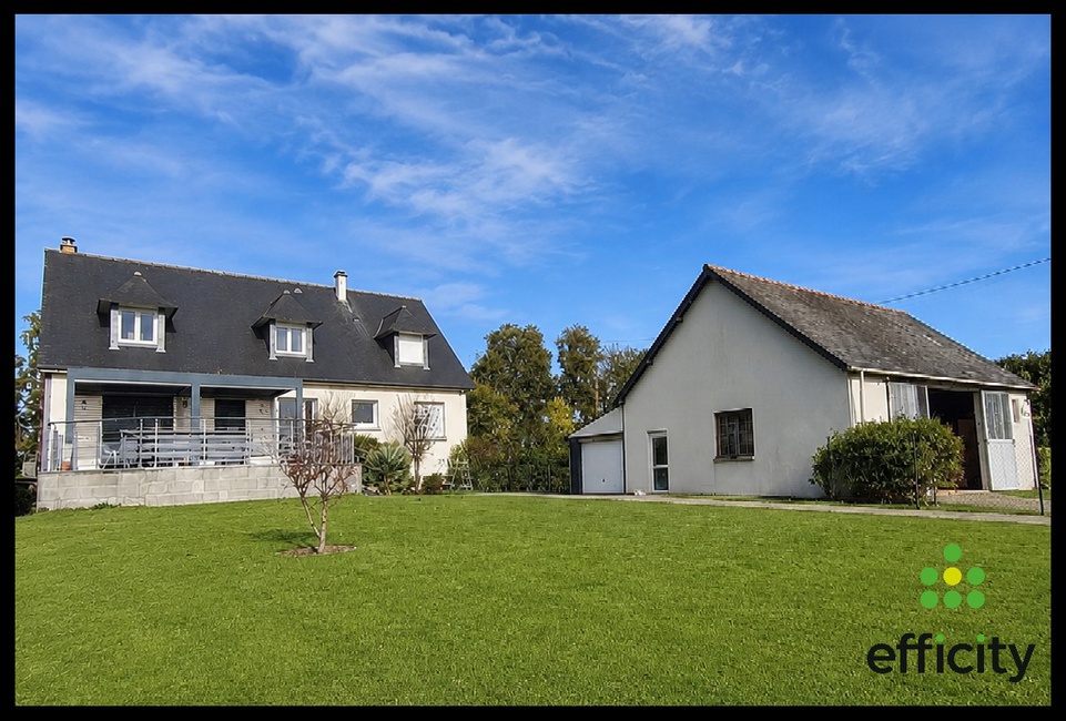 Achat immobilier Maison 9 pièces  160m2 à Saint-Didier (35220) - Photo n°1
