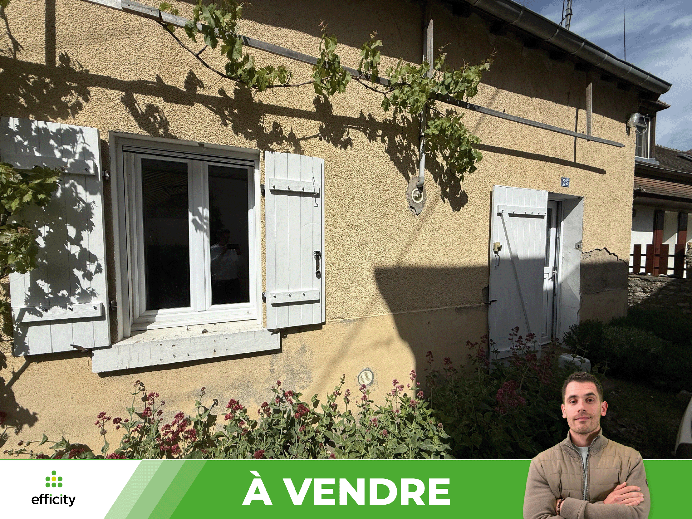 maison 2 pièces - 43m2 à Tournon-Saint-Martin (36220)