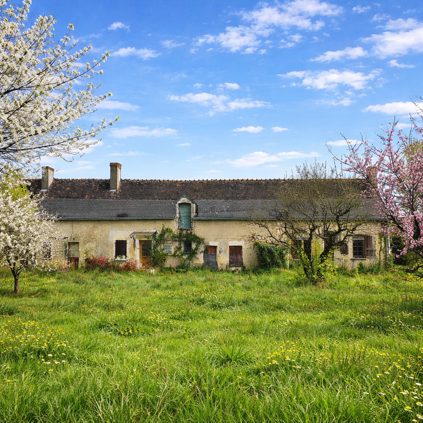 Achat immobilier Maison 3 pièces  89m2 à Neuillé-Pont-Pierre (37360) - Photo n°1