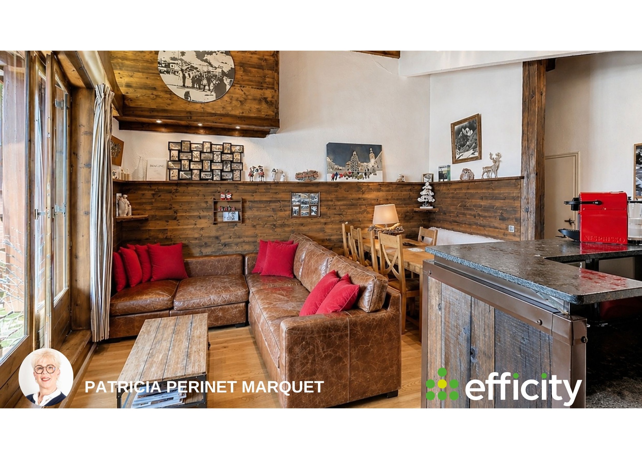 Achat immobilier Appartement 4 pièces  103m2 à Megève (74120) - Photo n°4