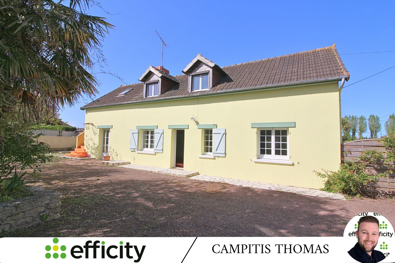 Achat immobilier Maison 5 pièces  105m2 à Sommervieu (14400) - Photo n°1