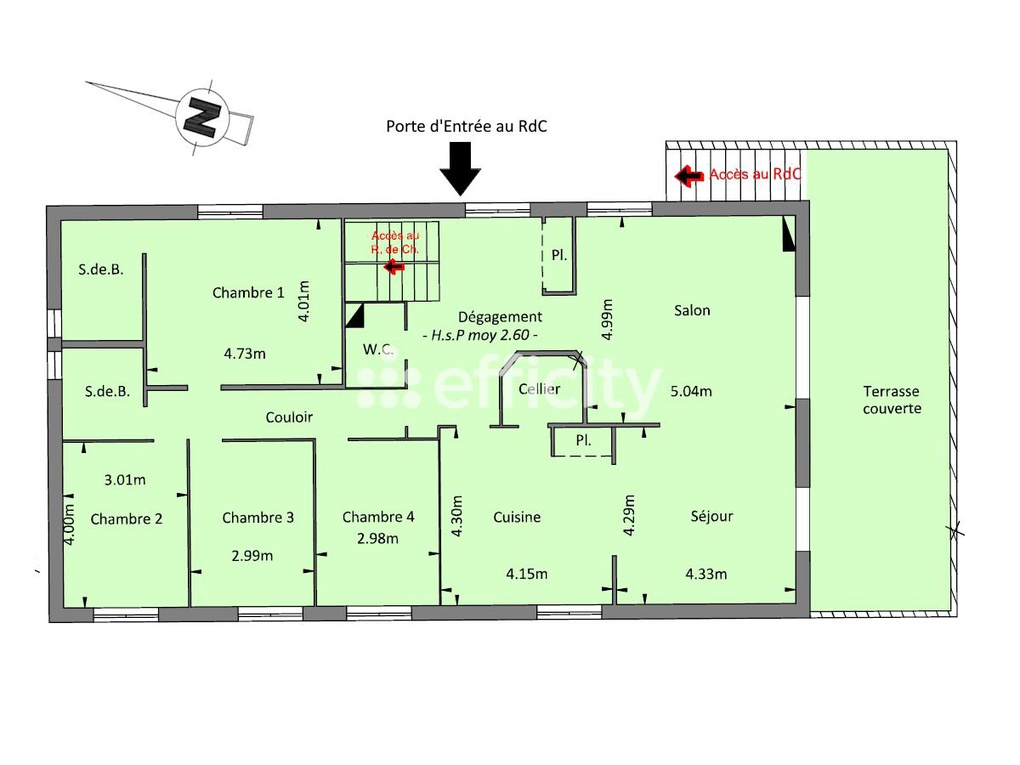 Achat immobilier Appartement 6 pièces  160m2 à Rives (38140) - Photo n°18