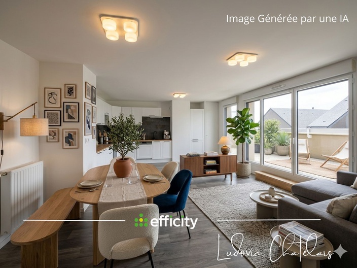 appartement 5 pièces - 105m2 à Saint-Gilles (35590)