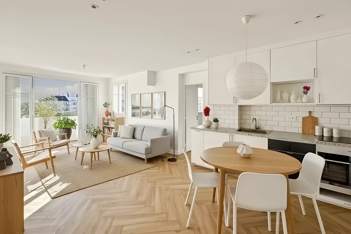 appartement 3 pièces - 55,0m2 à Boulogne-Billancourt (92100)