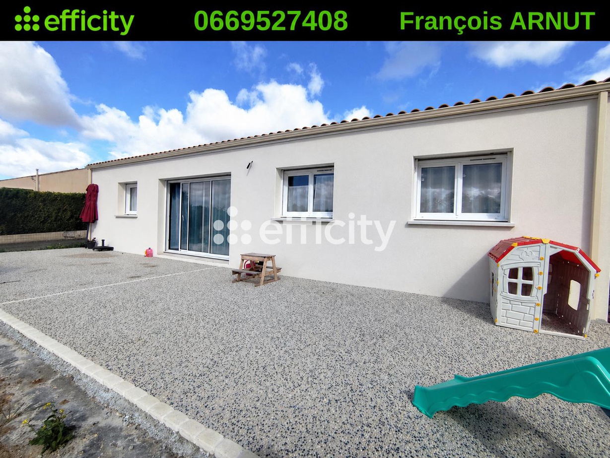 Achat immobilier Maison 4 pièces  97m2 à Les Églises-d'Argenteuil (17400) - Photo n°1