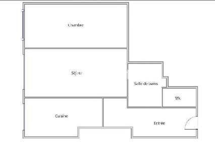 appartement 2 pièces - 44m2 à Paris (75013)