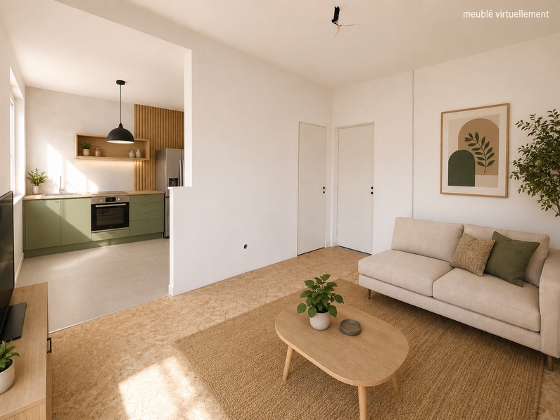 appartement 1 pièces - 17m2 à Marcq-en-Barœul (59700)