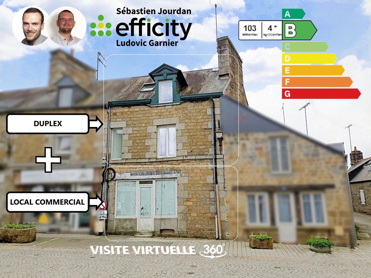 maison 3 pièces - 80m2 à Louvigné-du-Désert (35420)