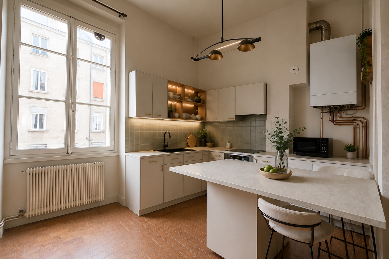 Achat immobilier Appartement 4 pièces  118m2 à Lyon (69002) - Photo n°8