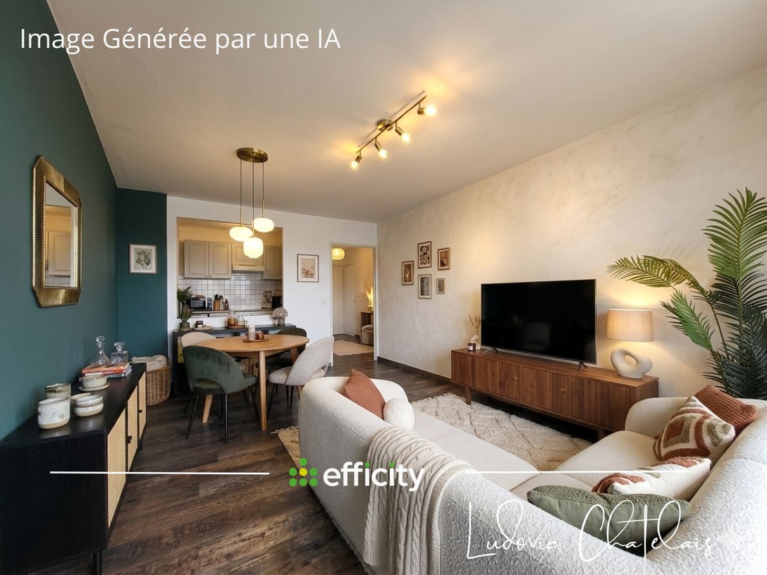 Achat immobilier Appartement 2 pièces  45m2 à Rennes (35200) - Photo n°4