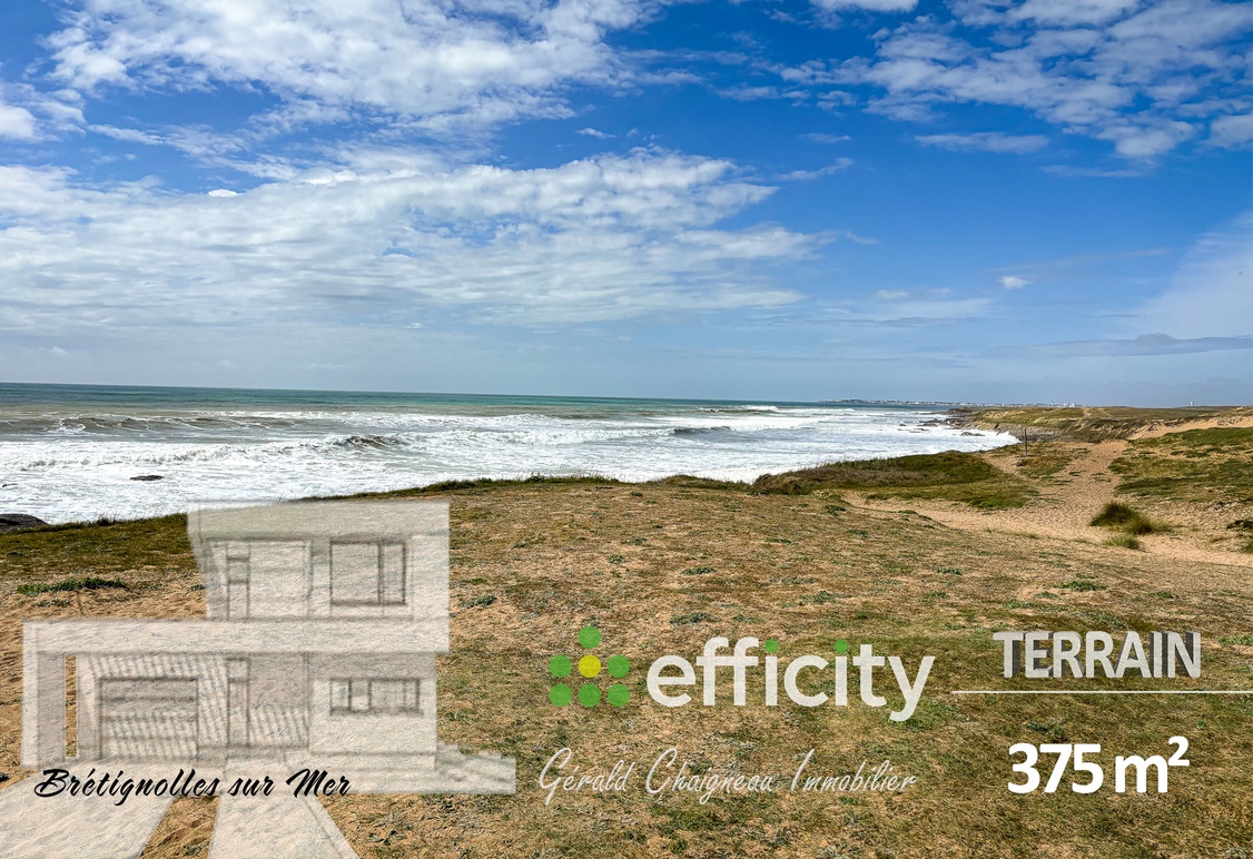 terrain  - 375,0m2 à Bretignolles-sur-Mer (85470)