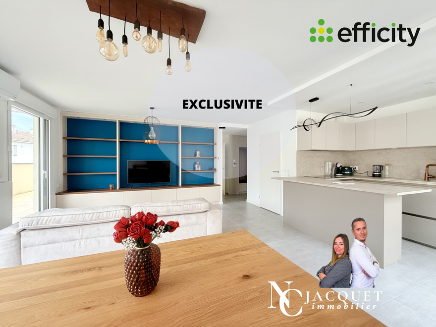 appartement 3 pièces - 72,0m2 à Lyon (69008)