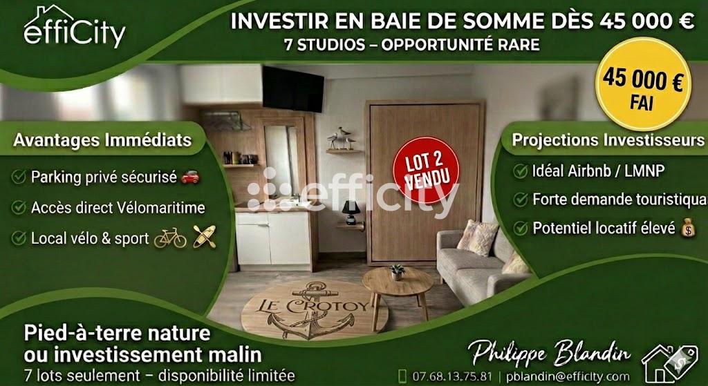 Appartement 1 pièce 13 m² · à Le Crotoy · 13 m² · 45 000 €