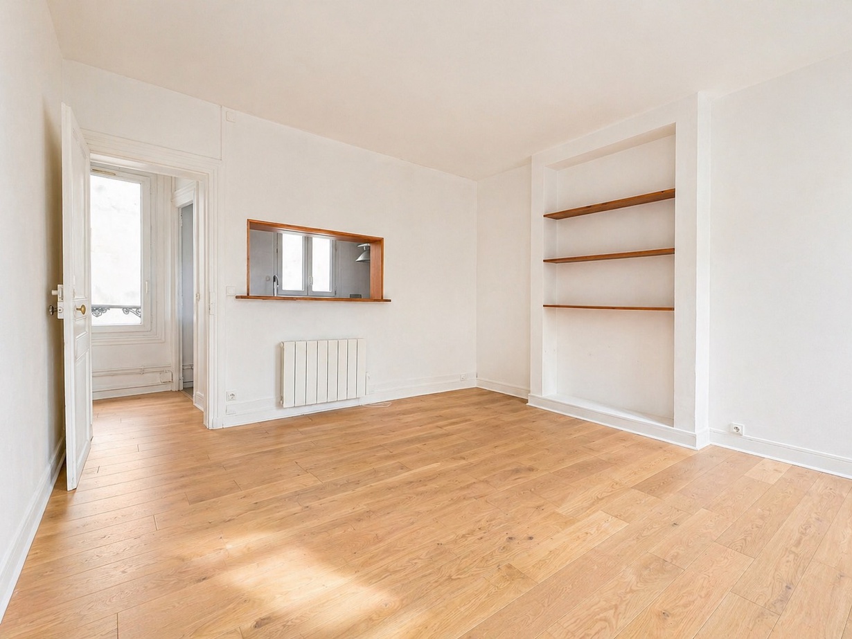 Achat immobilier Appartement 2 pièces  40m2 à Paris (75020) - Photo n°4