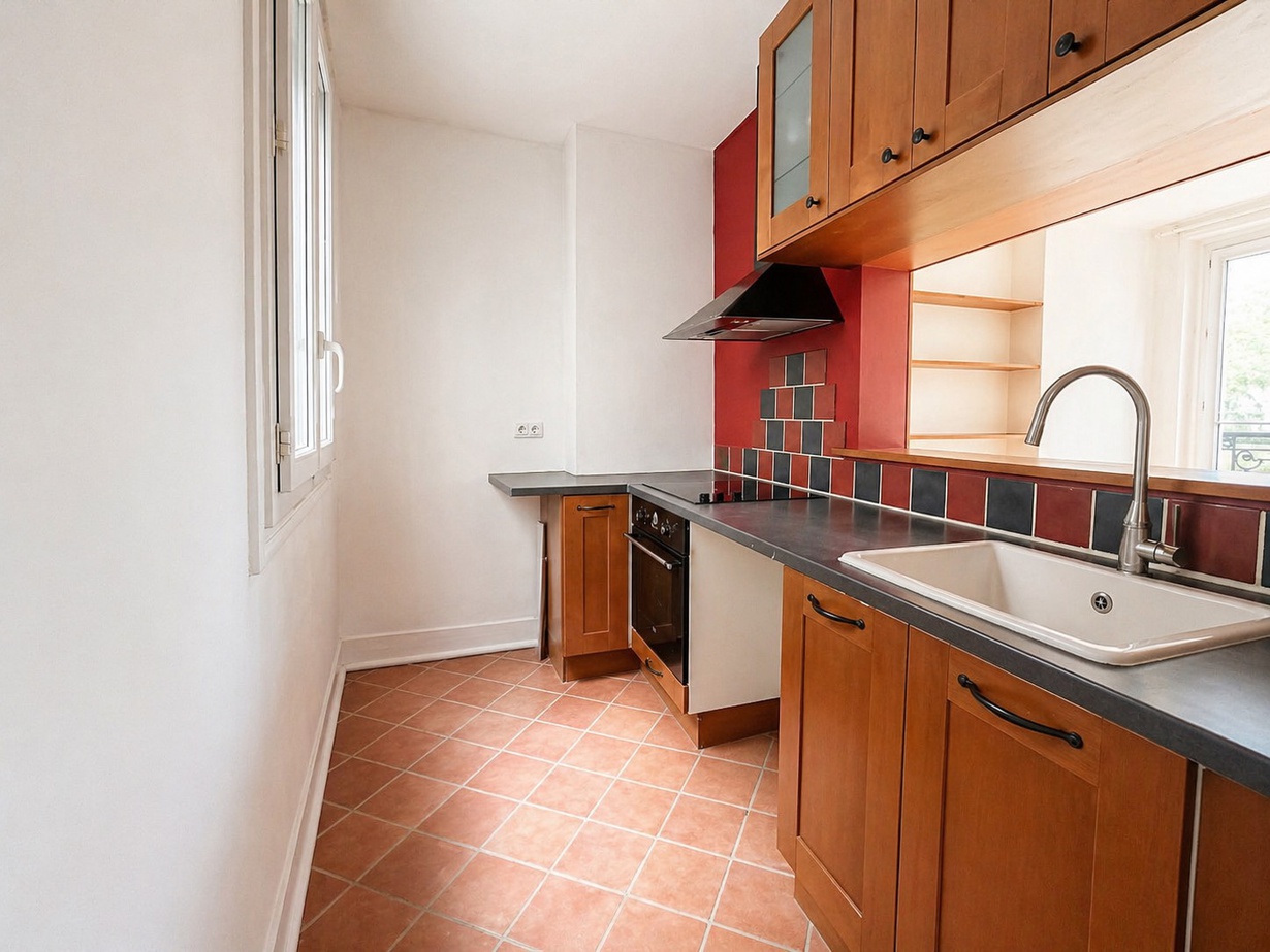 Achat immobilier Appartement 2 pièces  40m2 à Paris (75020) - Photo n°5