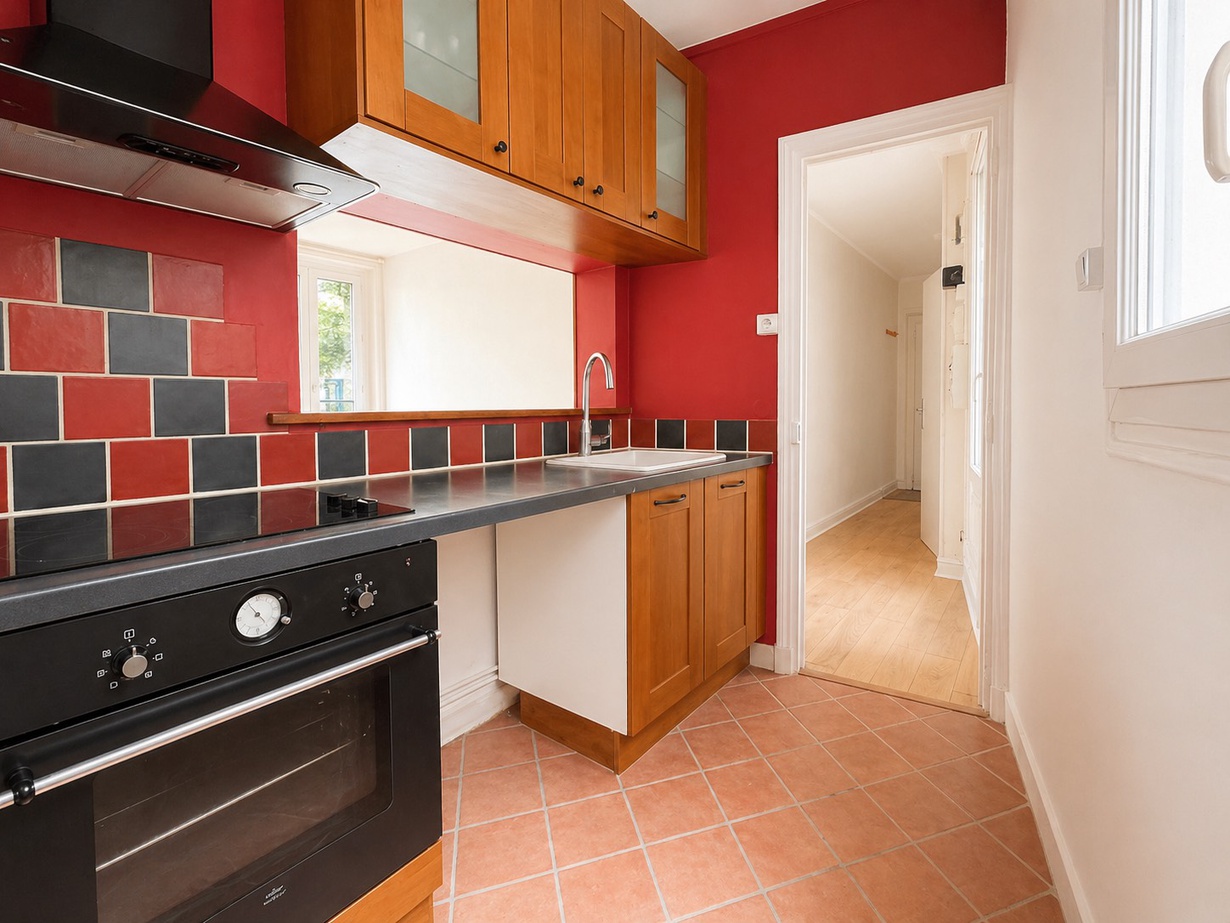 Achat immobilier Appartement 2 pièces  40m2 à Paris (75020) - Photo n°6