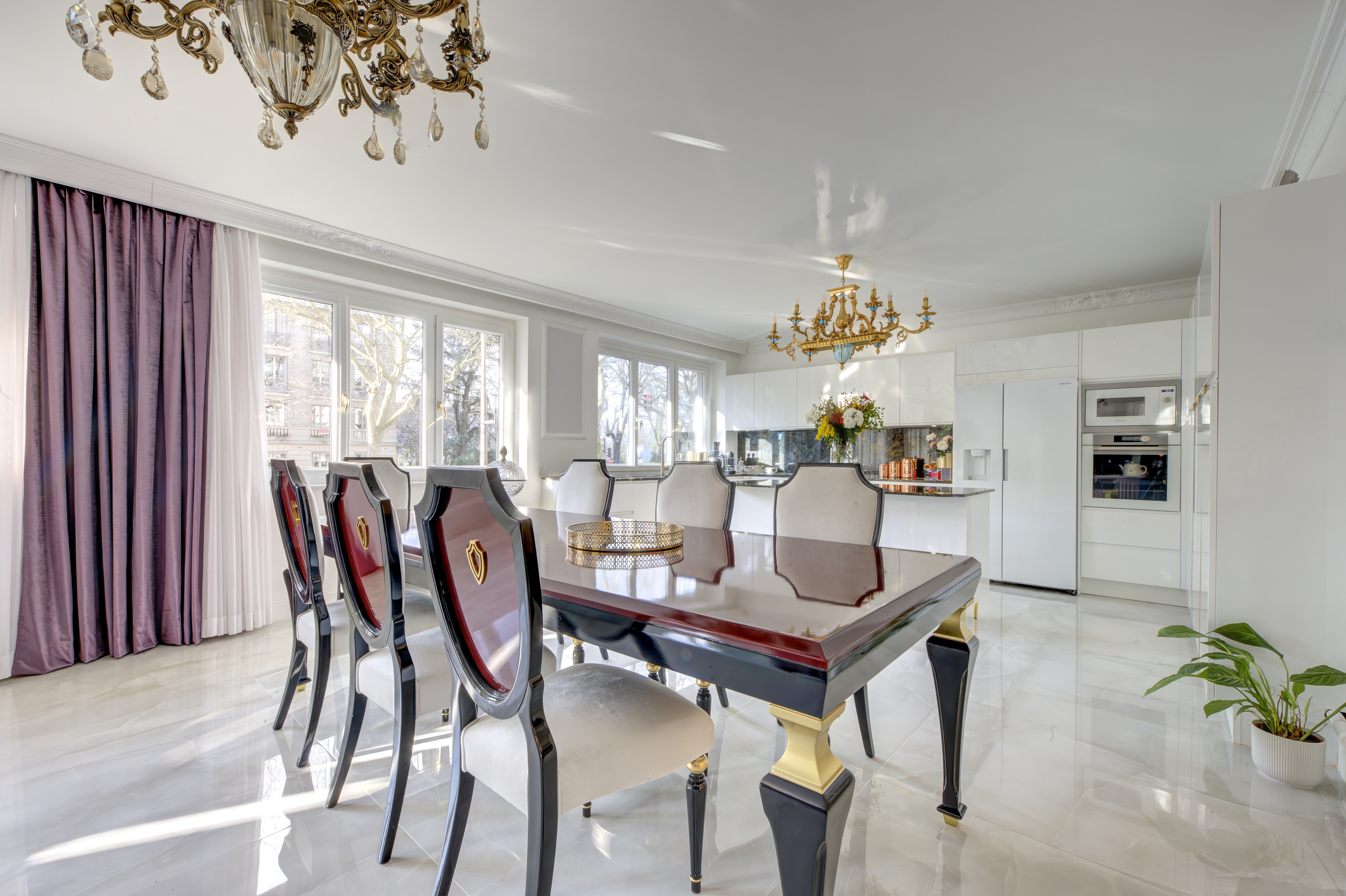 Achat immobilier Appartement 5 pièces  158m2 à Paris (75016) - Photo n°4