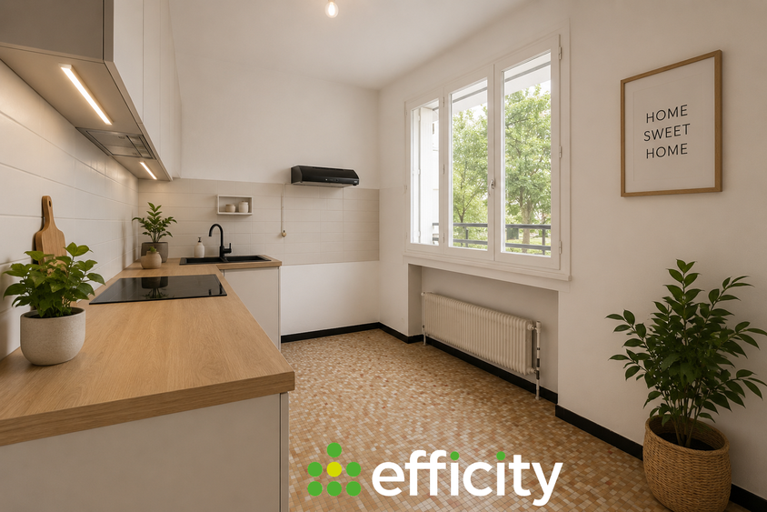 appartement 2 pièces - 51m2 à Lyon (69003)