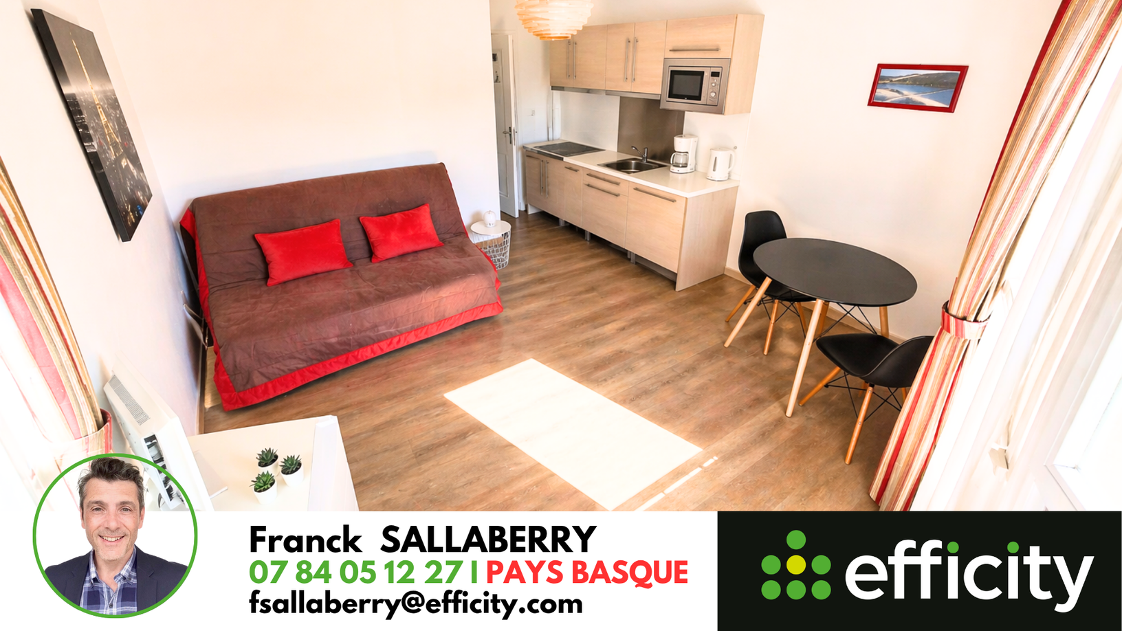 Achat immobilier Appartement 1 pièces  20m2 à Biarritz (64200) - Photo n°5