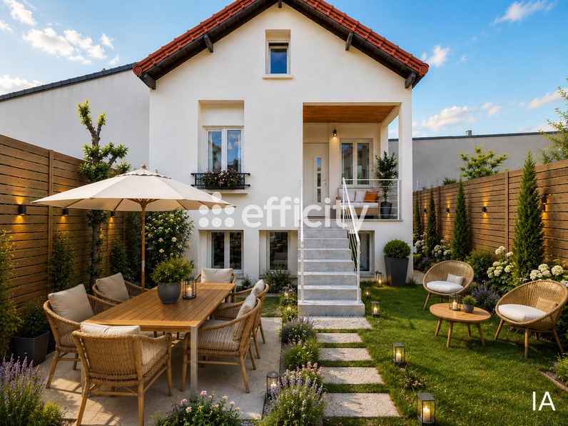 maison 3 pièces - 52m2 à Montreuil (93100)