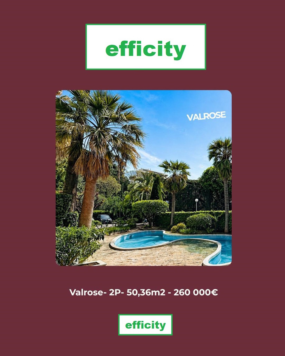 Achat immobilier Appartement 2 pièces  50m2 à Nice (06100) - Photo n°6