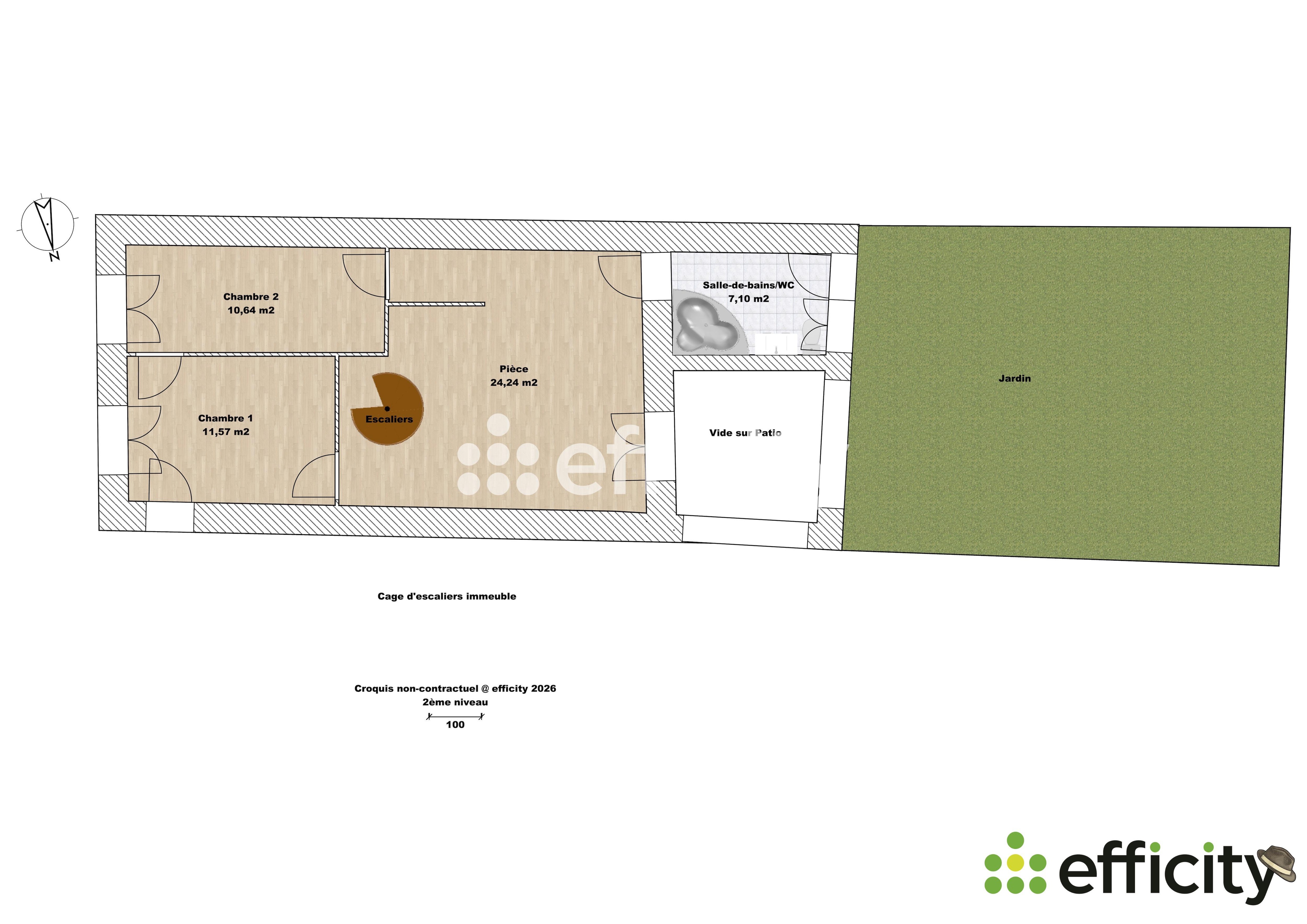 Achat immobilier Appartement 7 pièces  173m2 à Tullins (38210) - Photo n°19