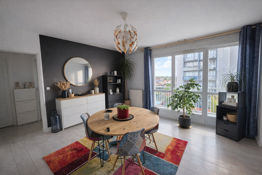 appartement 4 pièces - 67m2 à Lille (59000)