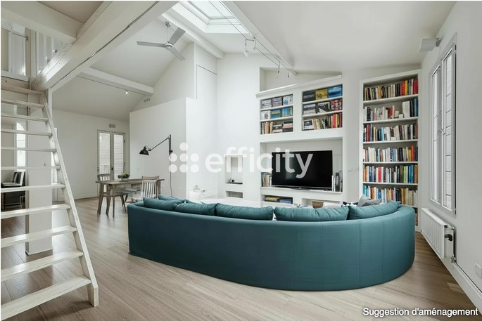 appartement 4 pièces - 99m2 à Les Lilas (93260)
