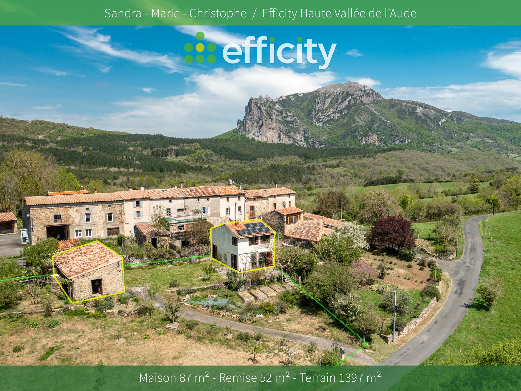 Achat immobilier Maison 5 pièces  90m2 à Saint-Louis-et-Parahou (11500) - Photo n°1