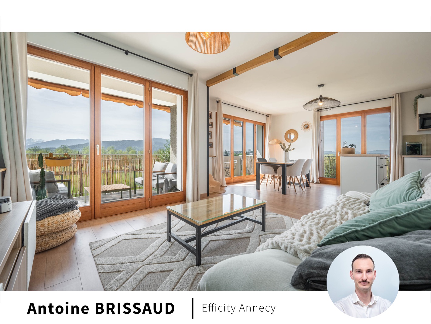 appartement 3 pièces - 62m2 à Annecy (74000)