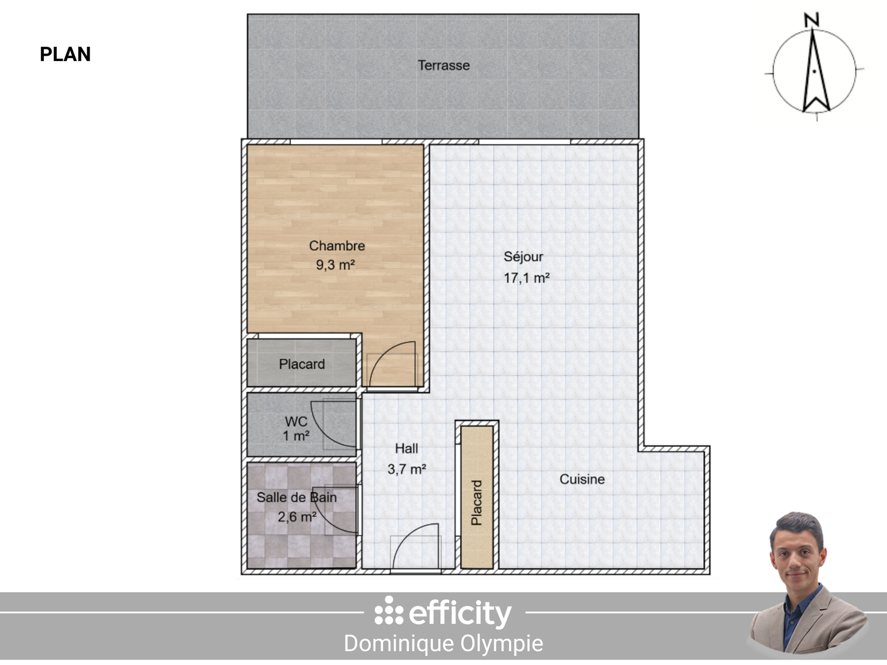 Achat immobilier Appartement 2 pièces  34m2 à Saint-Brieuc (22000) - Photo n°16