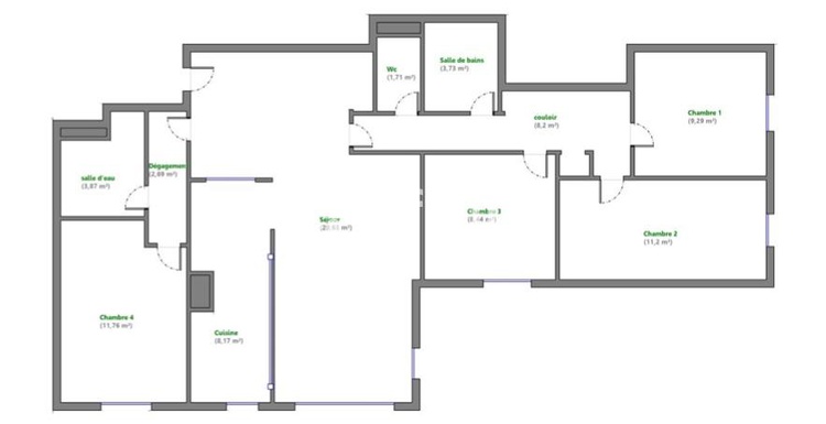 Achat immobilier Appartement 5 pièces  99m2 à Versailles (78000) - Photo n°16
