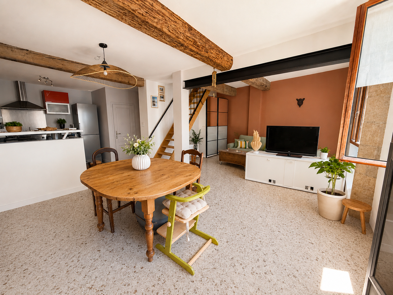appartement 3 pièces - 105m2 à Saint-Laurent-d'Aigouze (30220)