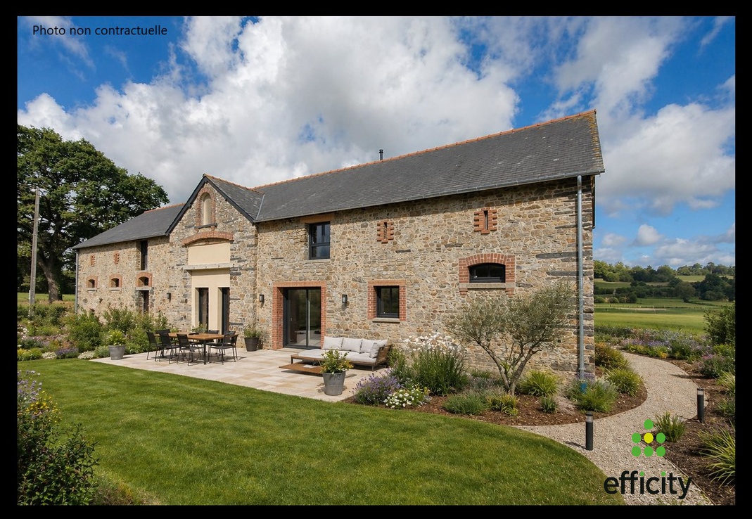 Achat immobilier Maison 2 pièces  210m2 à Montreuil-sous-Pérouse (35500) - Photo n°1