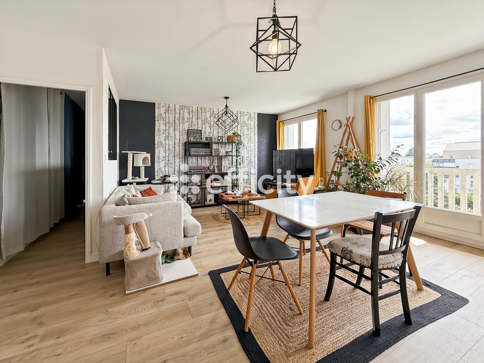 appartement 3 pièces - 66,0m2 à Tours (37100)