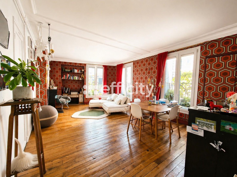 appartement 2 pièces - 51,0m2 à Paris (75016)