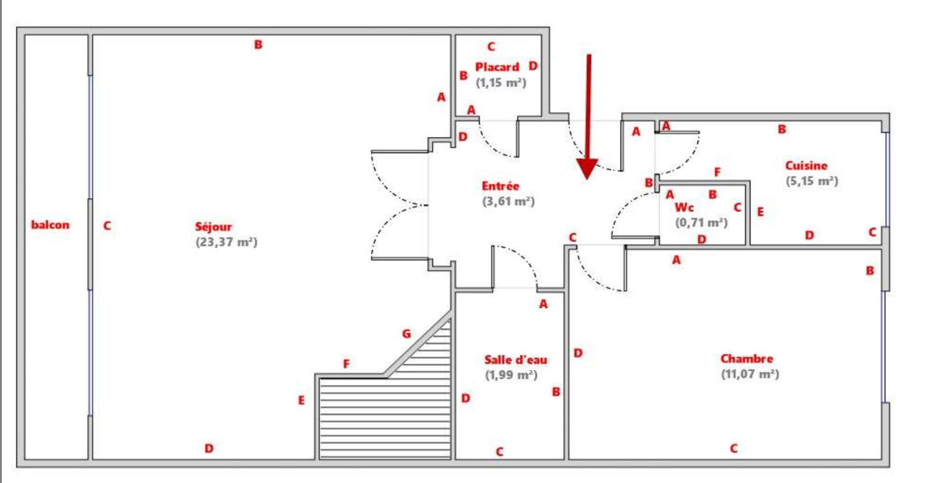Achat immobilier Appartement 2 pièces  50m2 à Saint-Maur-des-Fossés (94100) - Photo n°5