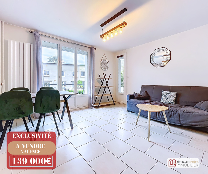 Achat immobilier Appartement 3 pièces  60m2 à Valence (26000) - Photo n°1