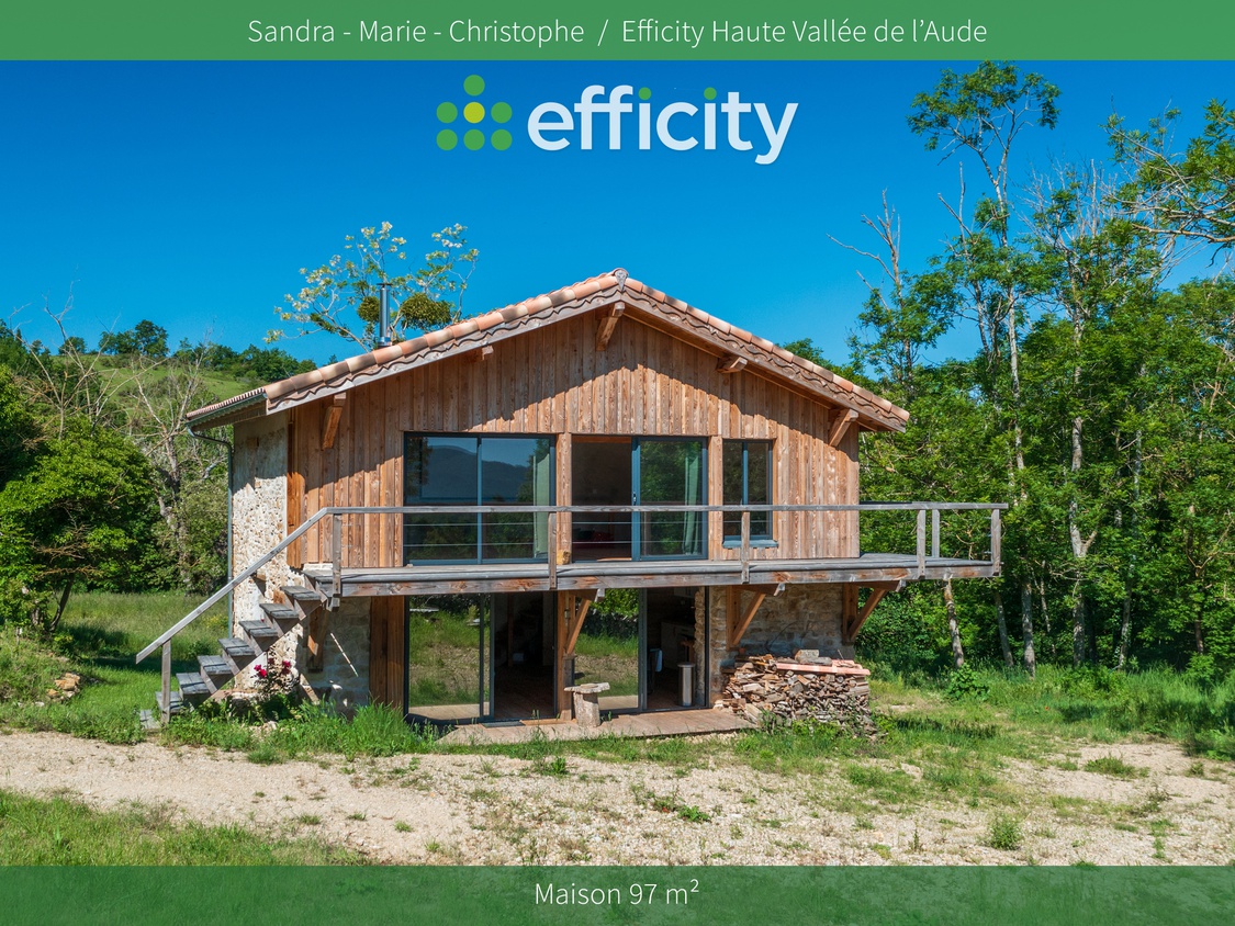maison 2 pièces - 97m2 à Saint-Just-et-le-Bézu (11500)